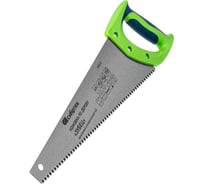 Ножовка по дереву СИБРТЕХ "Зубец",400 мм,7-8 TPI,зуб 3D,каленый зуб,2-х компонентная рукоятка// 23813