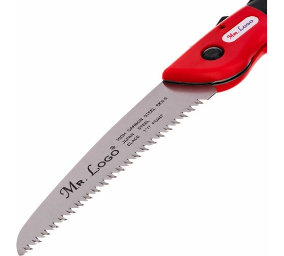 Садовая пила Mr. Logo складная, длина лезвия 180 мм 9500-180