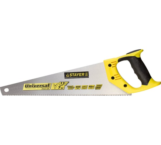 Ножовка по дереву 450мм STAYER UNIVERSAL 1510-45_z01 1