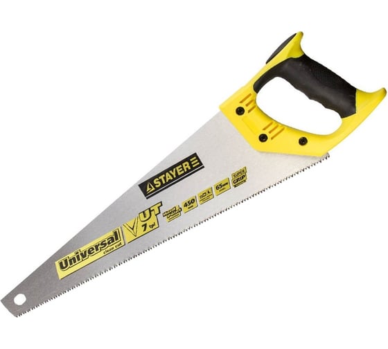 Ножовка по дереву 450мм STAYER UNIVERSAL 1510-45_z01