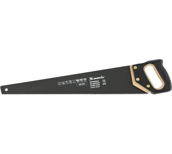 Ножовка по дереву 550 мм MATRIX BLACK SERIES PROFESSIONAL 23579 1