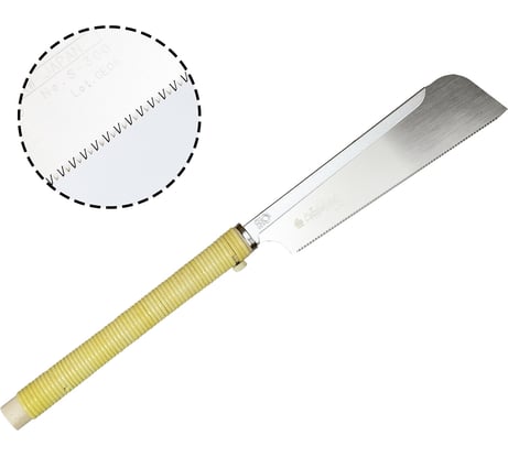 Японская обушковая пила Mikitool Gyokucho Dozuki A 240 мм, шаг 1,5 мм, деревянная рукоять М00020325