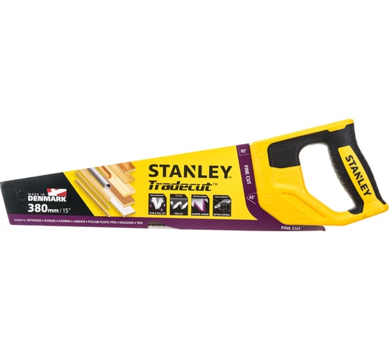 Ножовка по дереву Stanley TRADECUT 11x380 мм STHT20349-1 1
