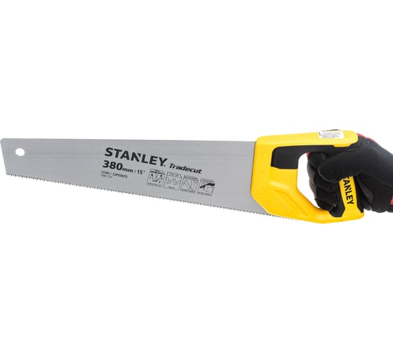Ножовка по дереву Stanley TRADECUT 11x380 мм STHT20349-1