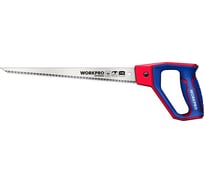 Выкружная ножовка WORKPRO 300 мм, сталь 65Mn WP215018