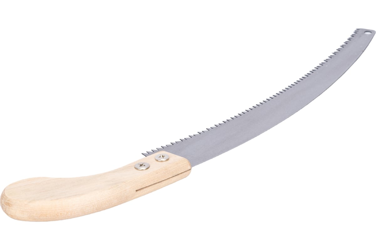 Ручная коса (садовая ножовка) с деревянной ручкой Gigant GVER-10 .