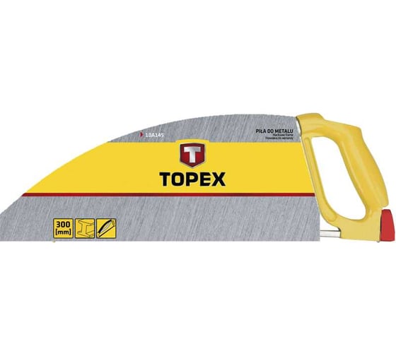 Ножовка по металлу 300 мм TOPEX 10A145