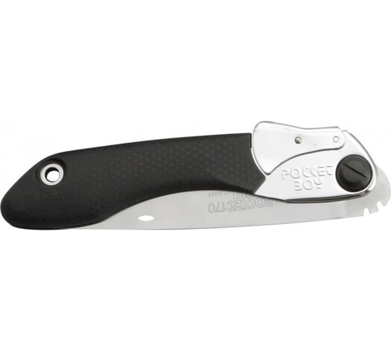 Складная пила Silky 170мм, 10зуб/30мм чёрная рукоять Si М00002544