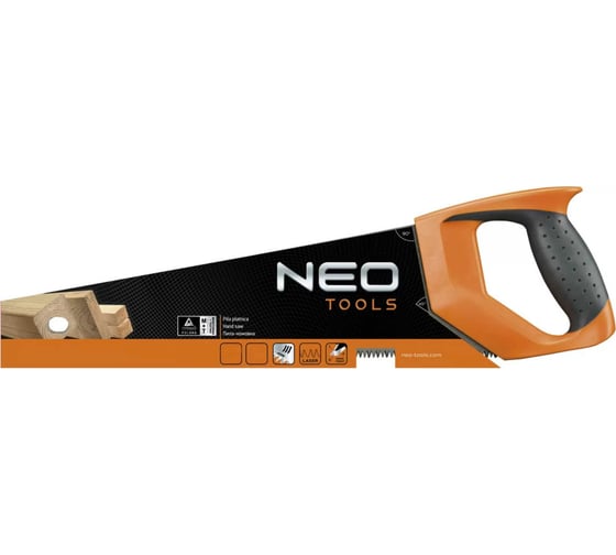 Ножовка по дереву NEO Tools 450 мм, 11TPI 41-066
