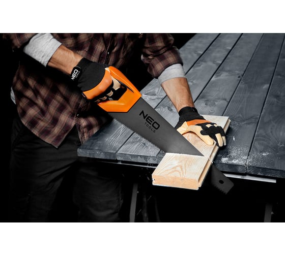 Ножовка по дереву NEO Tools 450 мм, 11TPI 41-066