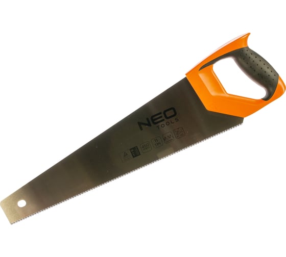 Ножовка по дереву NEO Tools 450 мм, 11TPI 41-066