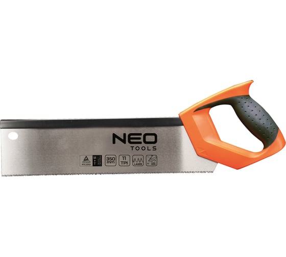 Ножовка для стусла NEO Tools 350 мм, 11TPI 41-096 1