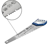 Ножовка по дереву 450 мм, шаг 3,5 мм/7 TPI, закаленный зуб, 3D-заточка КОБАЛЬТ 248-825 15701816