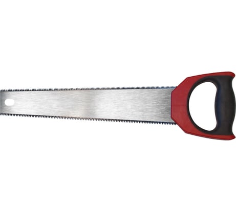 Двухсторонняя ножовка по дереву (каленый средний/мелкий зуб 7 TPI /11 ТPI, 400 мм) FIT IT 40580