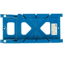 Пластиковое стусло без пилы FIT РОС Профи 41257 300 мм х 110 мм, цвет синий