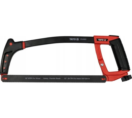 Ножовка по металлу и древесине YATO 300 мм YT-31612