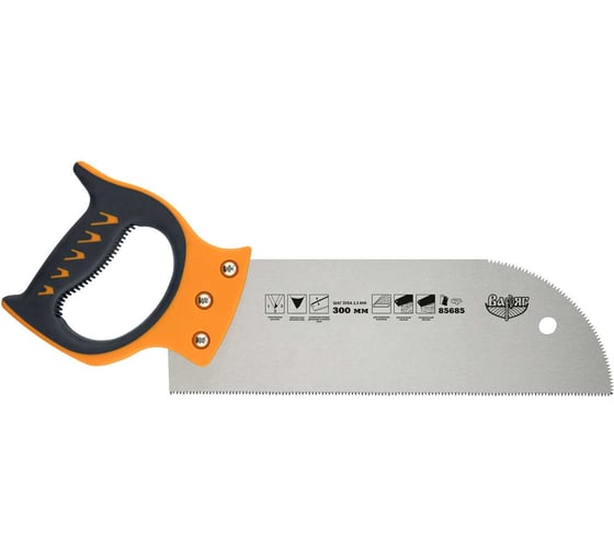 Ножовка по ламинату и фанере 300мм Варяг 85685 тов-153295 1