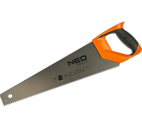 Ножовка по дереву 450 мм (7TPI, PTFE) NEO Tools 41-016