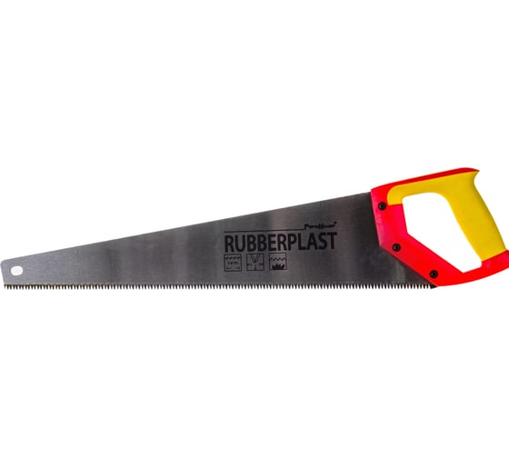 Пила по дереву 3 угла заточки, 500 мм РемоКолор RubberPlast 42-3-650 1