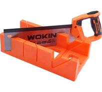 Ножовка по дереву Wokin 300 мм, точный рез с пластиковым стуслом 300x140x70 мм 1352790