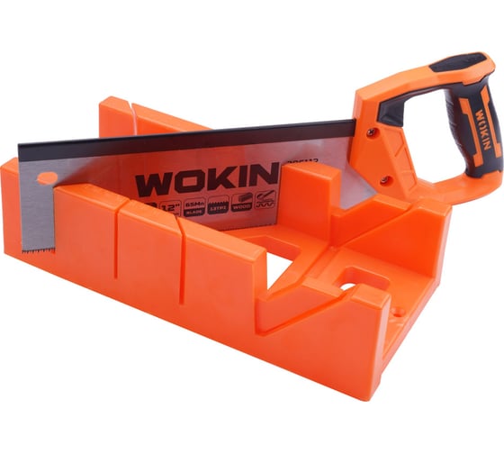 Ножовка по дереву Wokin 300 мм, точный рез с пластиковым стуслом 300x140x70 мм 1352790