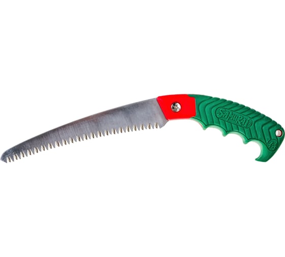 Пила с изогнутым полотном в чехле, с поясным креплением SAMURAI GC-180-LH