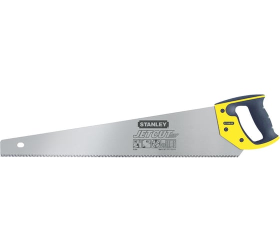 Ножовка по дереву Stanley "JET-CUT" 7 Х 600MM 2-15-241
