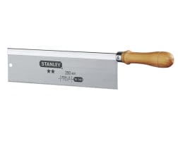 Ножовка по дереву с мелким зубом 250ММ Stanley 1-15-140