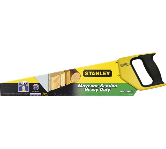 Универсальная ножовка по дереву Stanley 7 Х 500ММ 1-20-010