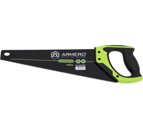 Ножовка по дереву Armero 400мм Teflon AS32-400/A532/400