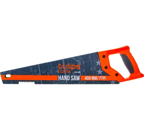 Ножовка по дереву 400 мм 7 TPI Tulips tools IS16-400