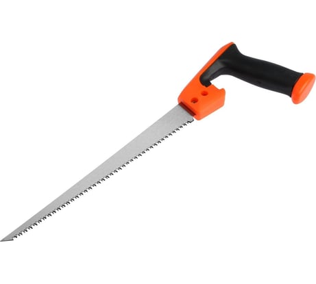 Ножовка по дереву ТУНДРА выкружная, зуб каленый, 2D заточка, 2К рукоятка, 300 мм 1818198