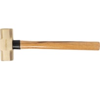 Тупоносая кувалда HORTZ 2 кг, AlCu, рукоятка дерево, искробезопасная 1095251