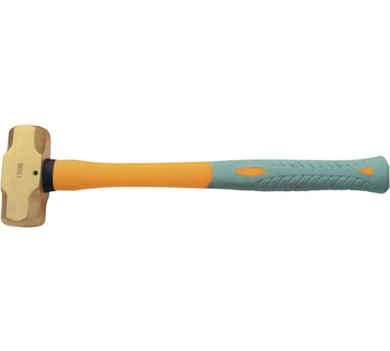 Кувалда латунная X-Spark со стеклопластиковой рукояткой латунная 2101A-1004 1