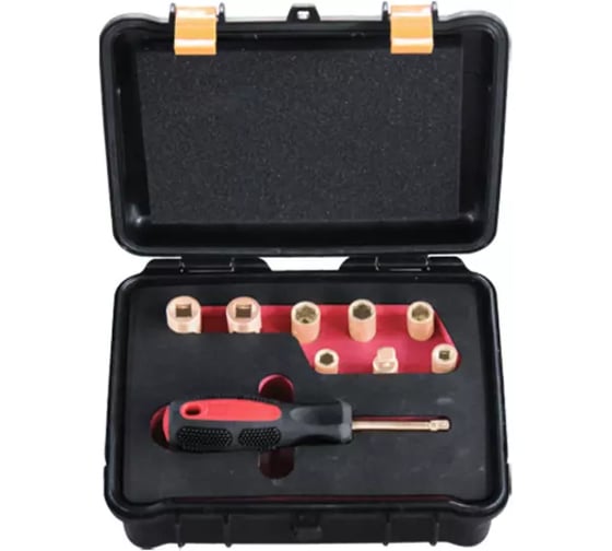 Набор головок искробезопасных Garwin 1/4” 9пр. GSS-ST09