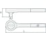 Трещотка WEDO 1/2", 245мм NS120-1004 2