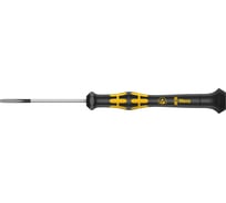 Отвёртка WERA 1578 A SL ESD Micro шлицевая антистатическая для прециз. работ, 0.50x3x80 мм WE-030105