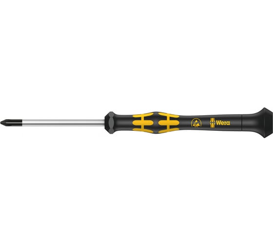 Отвертка WERA 1550 PH ESD PH 1/80 MM MICRO WE-030112 1
