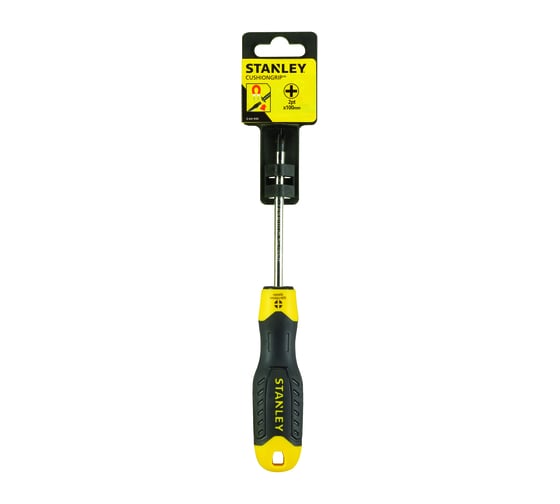 Отвертка Stanley CUSHION GRIP PH2 Х 100ММ 0-64-940