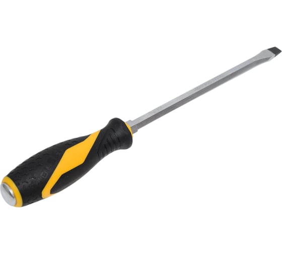 Шлицевая отвертка TOLSEN GRIPro Slotted 10.0 мм, 200 мм, силовая 20119