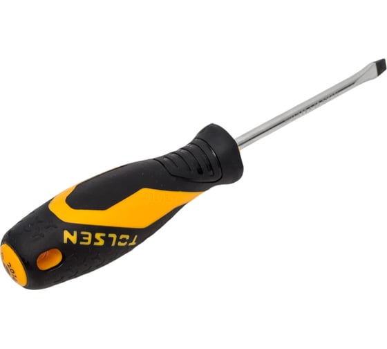 Шлицевая отвертка TOLSEN GRIPro Slotted 6.5 мм, 100 мм 20144