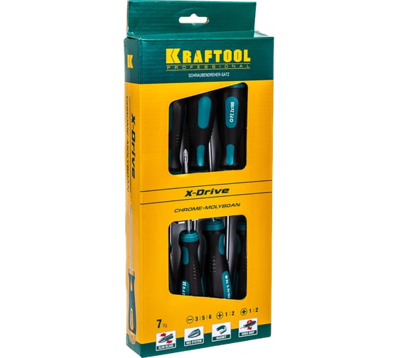 Набор X-Drive KRAFTOOL 250081-H7 1