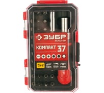 Отвертка с насадками Зубр МАСТЕР 25164-H37