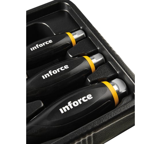 Набор ударных отверток 6 шт Inforce 06-09-91