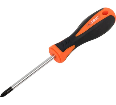 Отвертка PH1x75, CR-V, магнитная, 2-х компонентная рукоятка PATRIOT 350003020