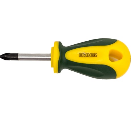 Отвертка Biber 86128 Тарзан CRV сталь, PH2x40 мм тов-210839