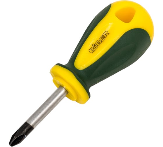 Отвертка Biber 86128 Тарзан CRV сталь, PH2x40 мм тов-210839