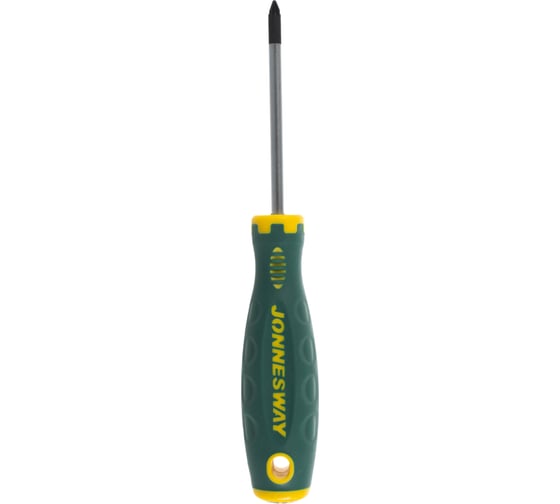 Отвертка Jonnesway D71Z180 "ANTI-SLIP GRIP" Pozidriv ® PZ1 5x80x190 мм 49211