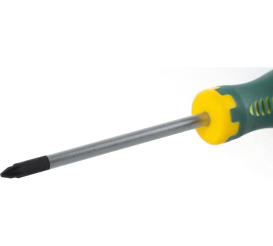 Отвертка Jonnesway D71Z180 "ANTI-SLIP GRIP" Pozidriv ® PZ1 5x80x190 мм 49211