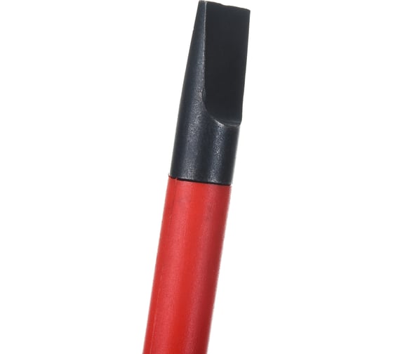 Отвертка KNIPEX SL6.5x1.2 шлицевая тонкая VDE, L лезвия 150 мм, 1000V, 2-комп. рук-ка KN-982065SL